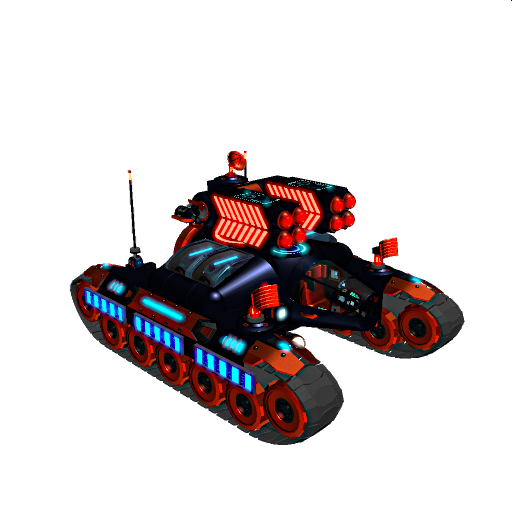 Amphibious Sci-fi Tank
