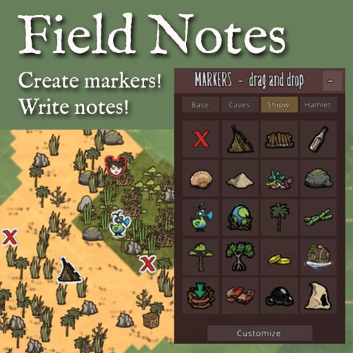 Field Notes - Mark your Map!