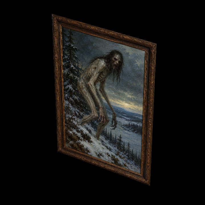 Painting, Wendigo of Folklore {2D}