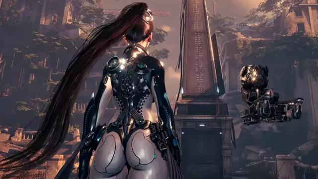 R-18 Eve (Stellar Blade) animated Glow Tablet Medkit