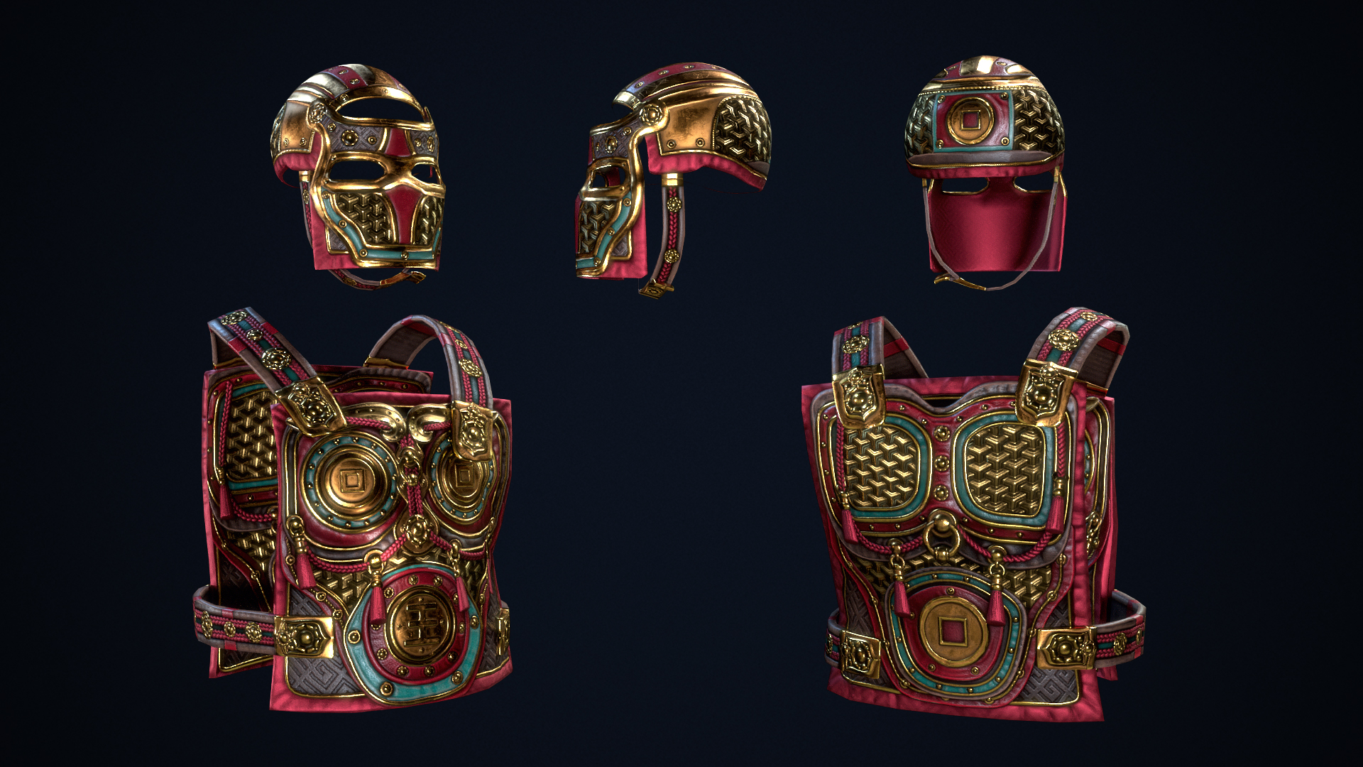 Emperor Metal Chest Plate
