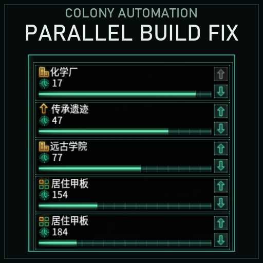 [4.4.6] Colony Automation: Parallel Construction Patch