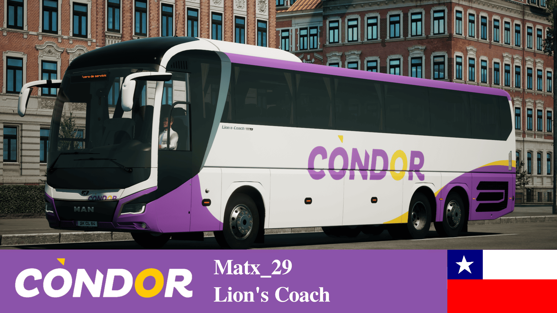 Cóndor Bus Lion's Coach