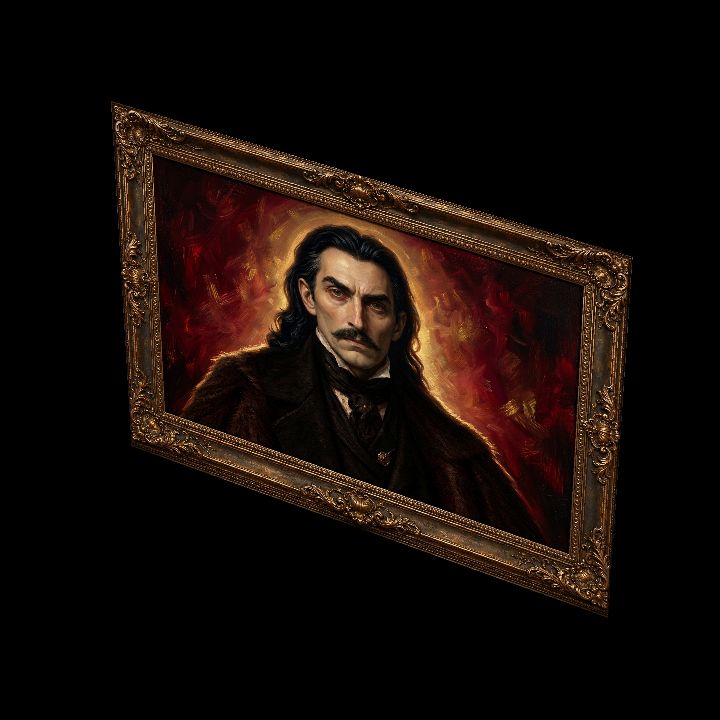 Painting, Count Dracula {2D}