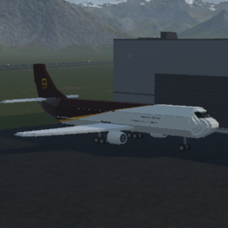 Softbody AIR LINER Airbus A300 UPS Airlines