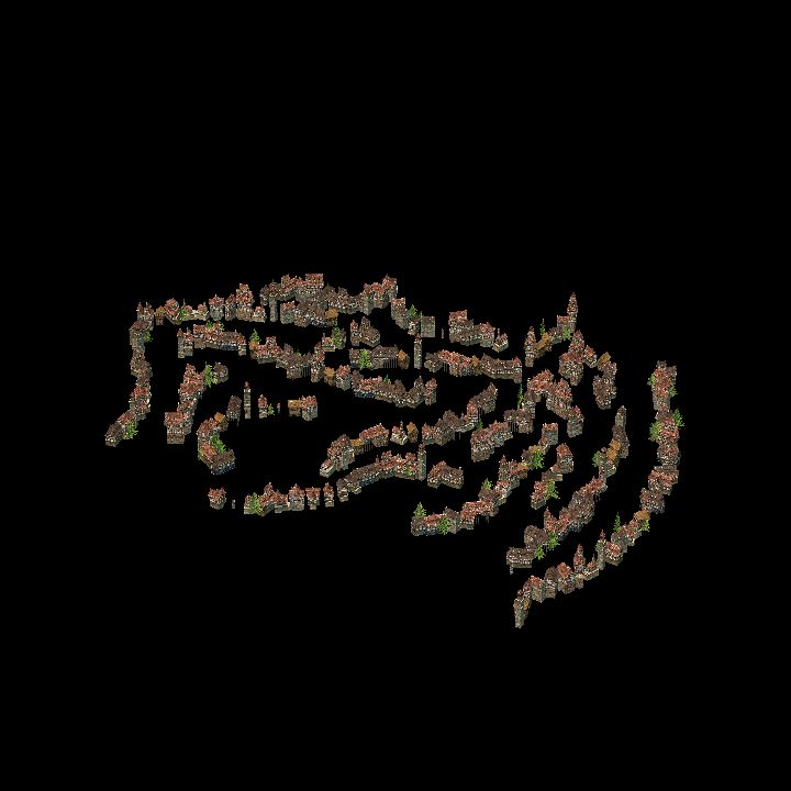 Overworld streets - premade city