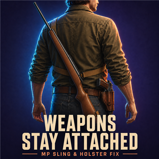 [B42] Weapons Stay Attached - MP Sling & Holster Fix