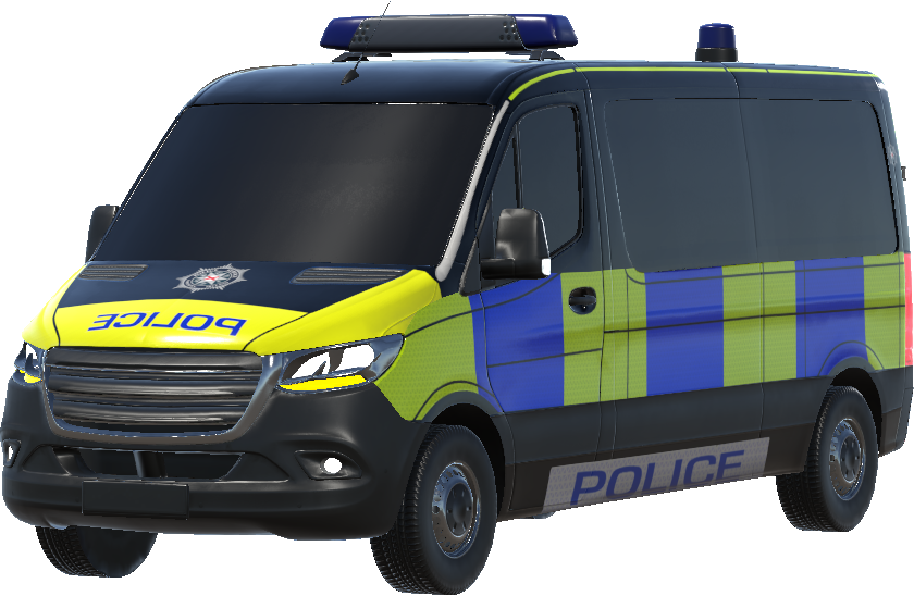 Police Service Northern Ireland - Atlas - IRV Cell Van (2018)