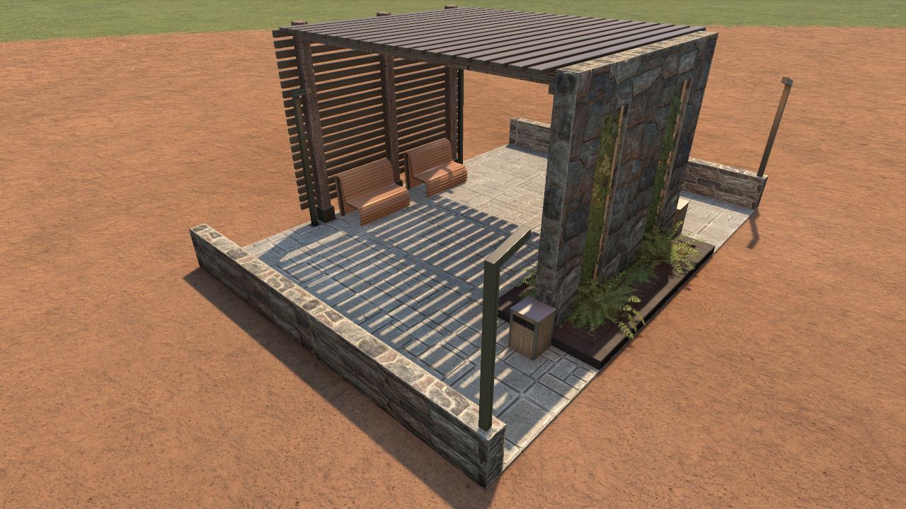 Small rest area