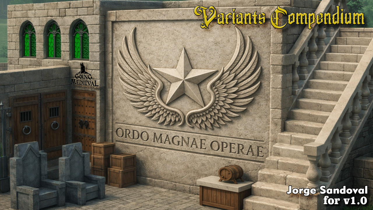 Ordo Magnae Operae: Variants Compendium