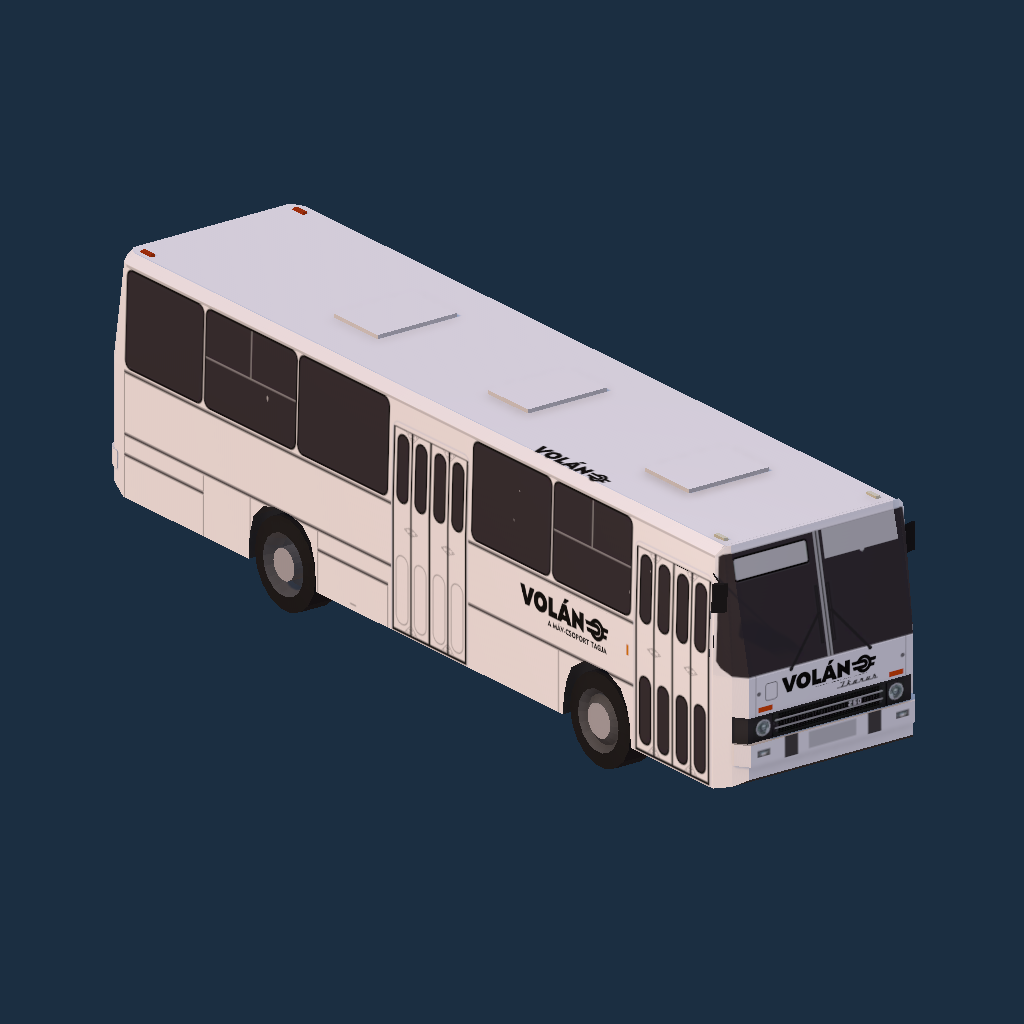 Ikarus 260.43 Volán logó 2025