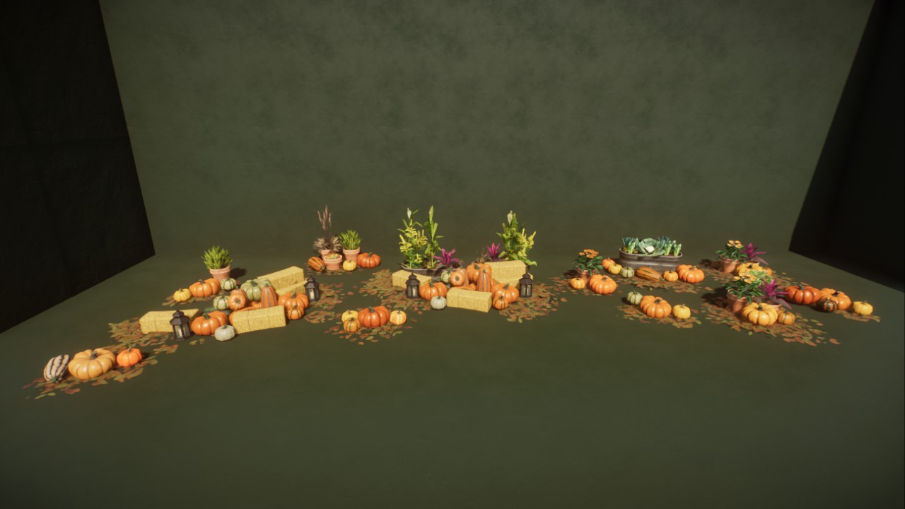 Halloween and Fall decorations