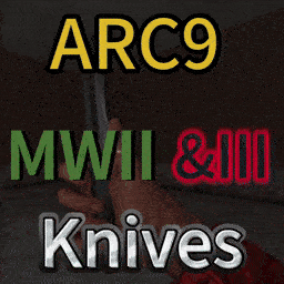 [ARC9]Call of Duty NMW2&3 Knives & Custom Blueprints