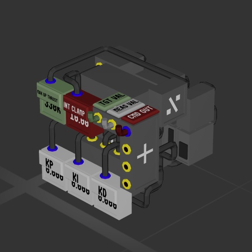 Compact PID with Clamped Integrator + Auto Grav (Auto-Hover) preview