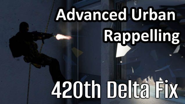 Advanced Urban Rappelling - 420th Fix
