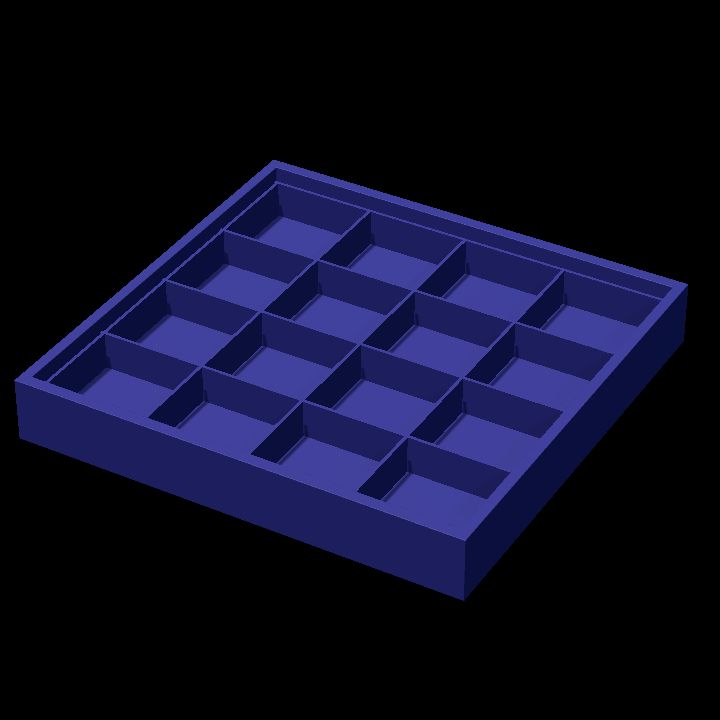 Chocolate box empty 6
