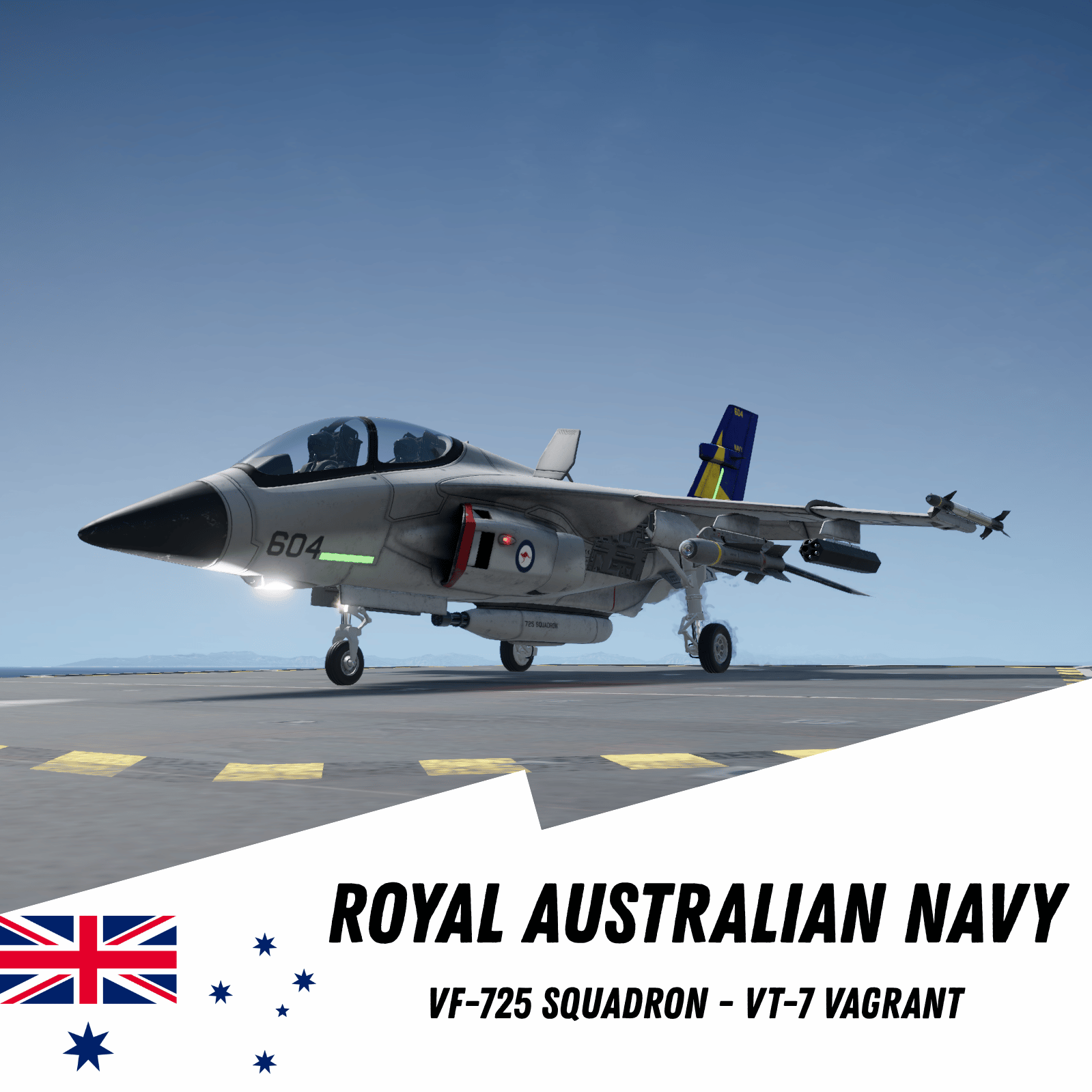 RAN 725 Squadron - VT-7 Vagrant