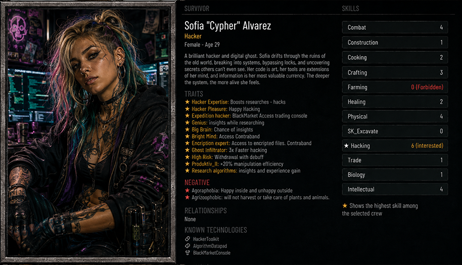 Valentina "Cypher" Morales