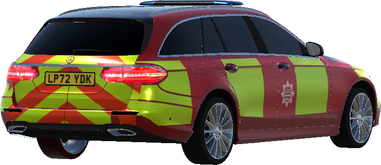 London Fire Brigade - Mercedes-Benz E-Class - CEV (2022)