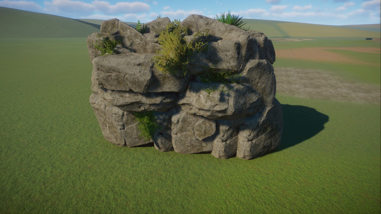 Andean rock wall