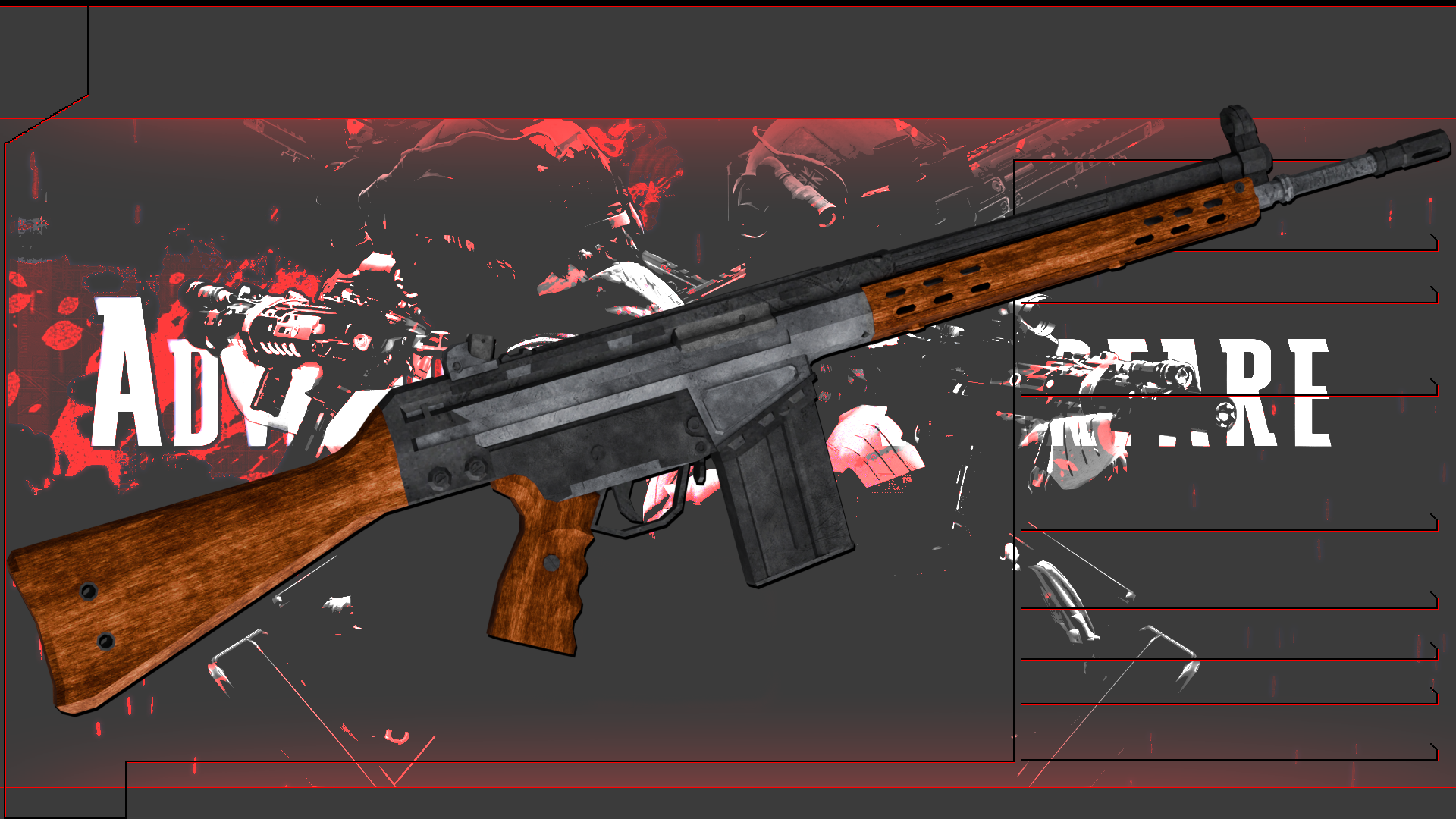 Steam Workshop::WAR: REDUX: LOW-POLY FIREARMS