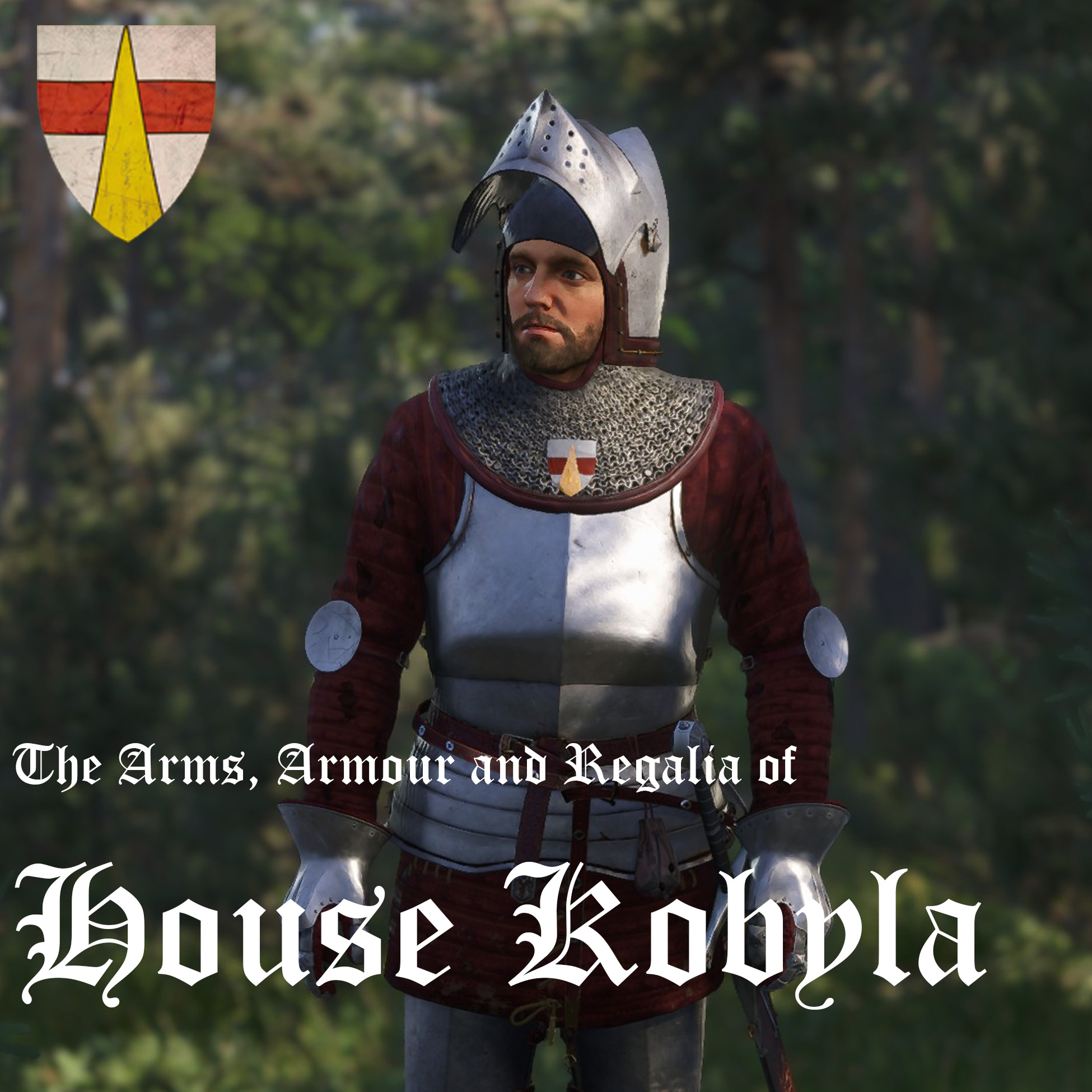 House of Kobyla Arms, Armour and Regalia