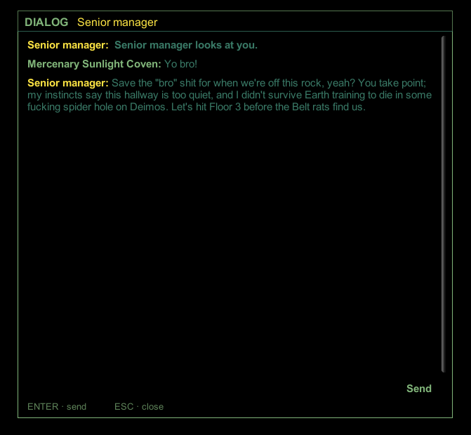 NPC chat AI