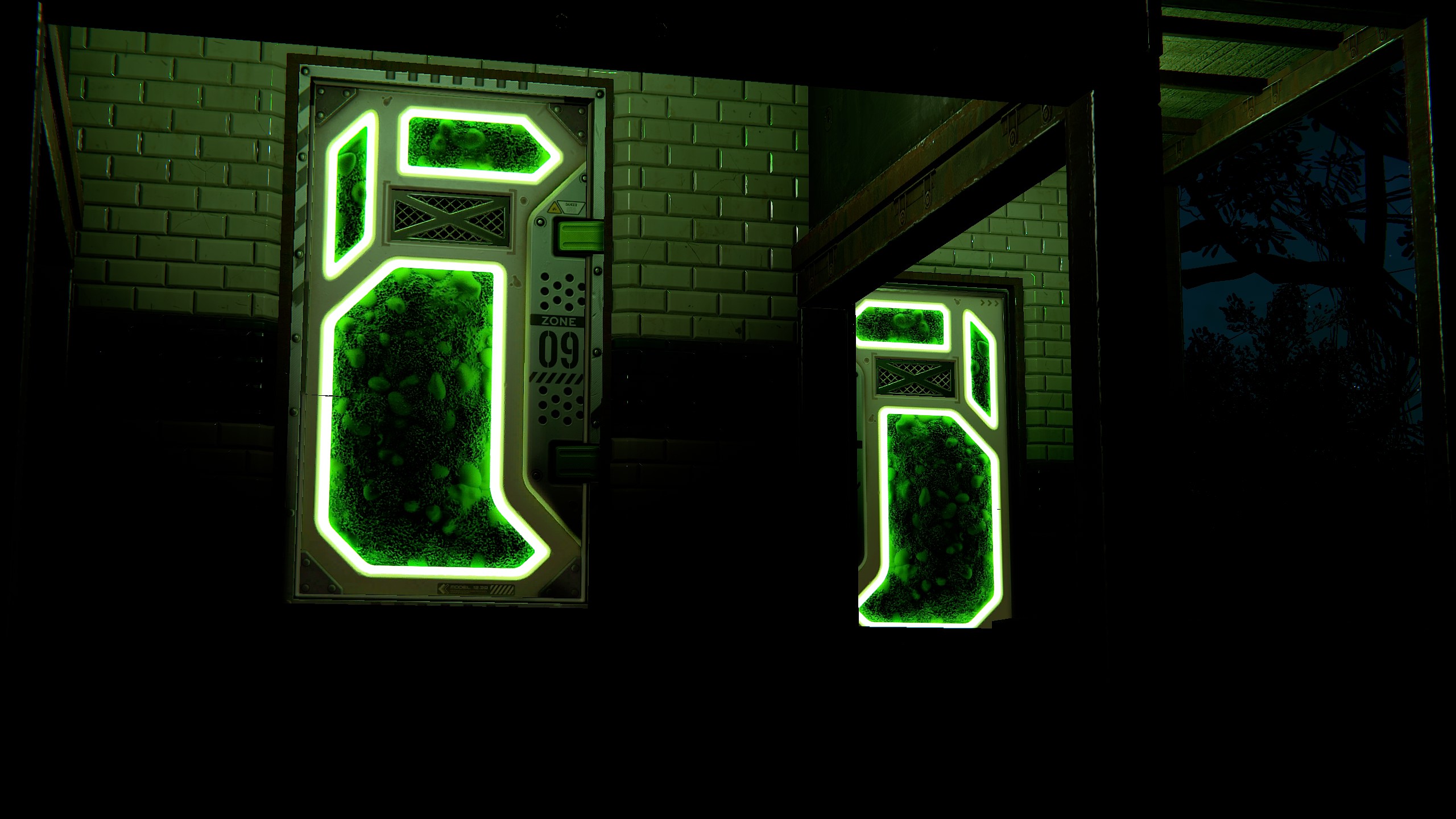 Greening Area Armored Door thumbnail 2