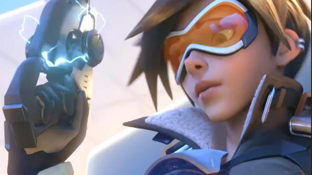 R-18 Tracer  (Overwatch) animated Glow Adrenaline Version