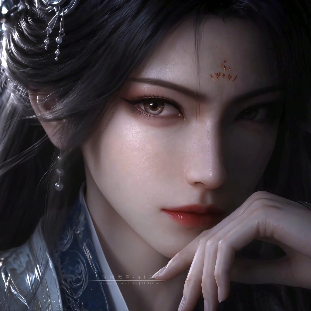 南宫婉面部特写-凡人修仙传-落雨无声 preview