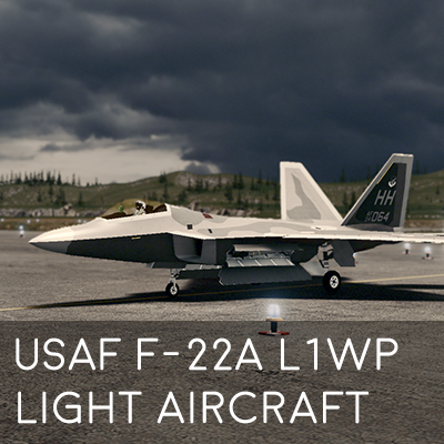 USAF F-22A Raptor L1WP (Aviation club aircraft)