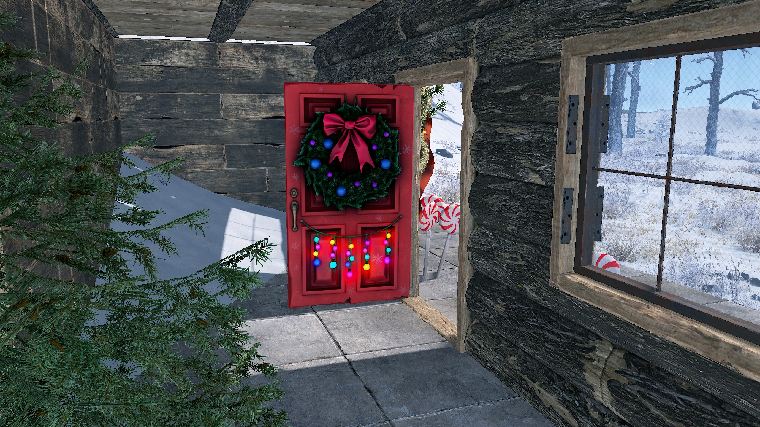 Christmas Wooden Door thumbnail 3