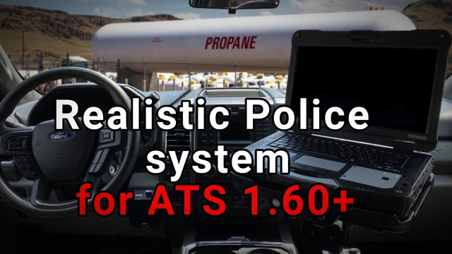 Realistic Police system for ATS 1.61, 1.60+