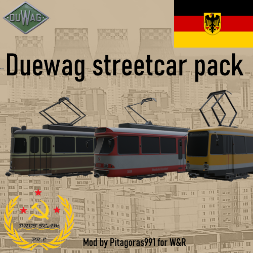 Duewag streetcar pack