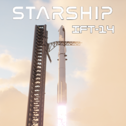 Fully Automated Starship Rocket IFT-14 | Automated Flight and Landing of Both Stages