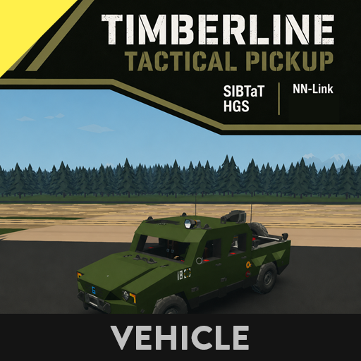 TimberLine Tactical Utility Pickup Truck (Glacier Automotive)