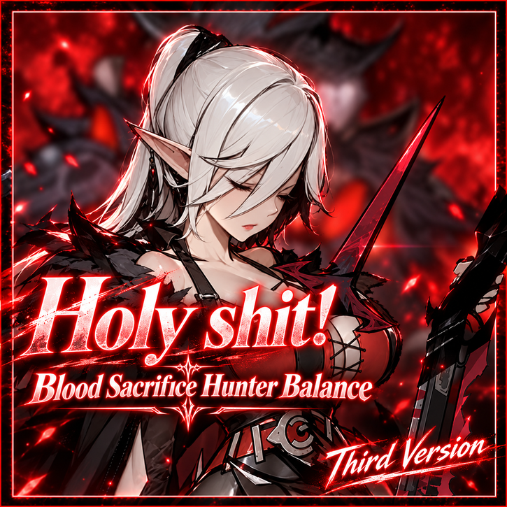 Holy shit! Blood Sacrifice Hunter preview