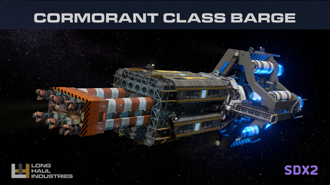 SDX2 Cormorant Class Barge Mk1