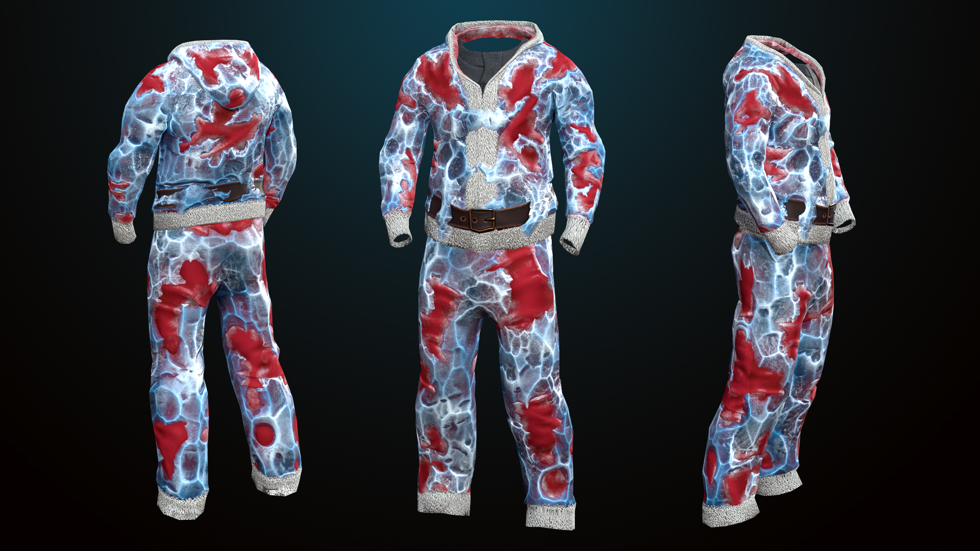 Frozen Santa Hoodie