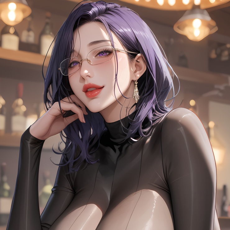 在酒吧穿成这样