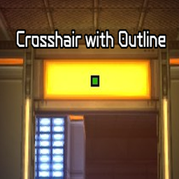 Static Dot Crosshair With Outline