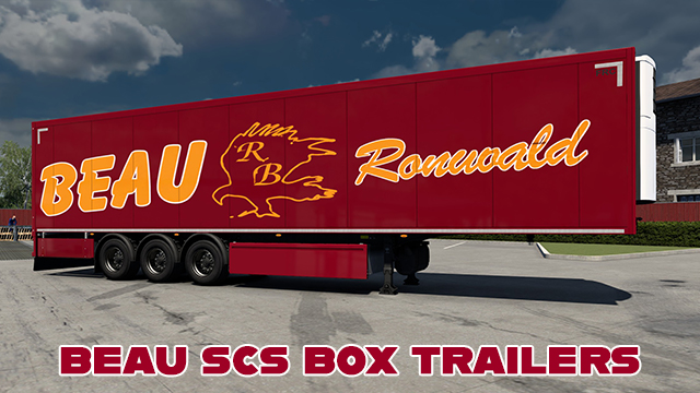 beau scs box trailers