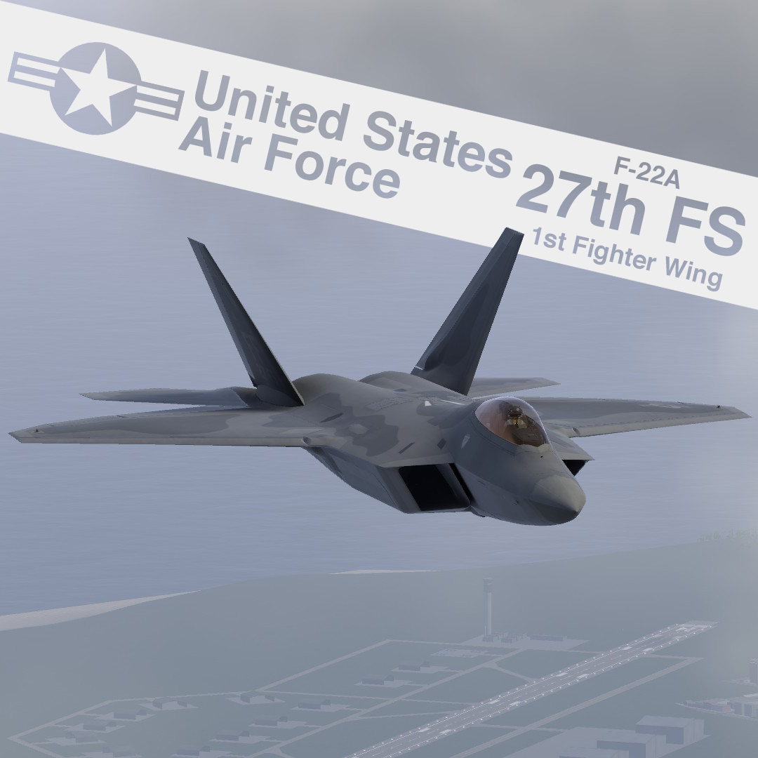 F-22A 27th "Fightin' Eagles"