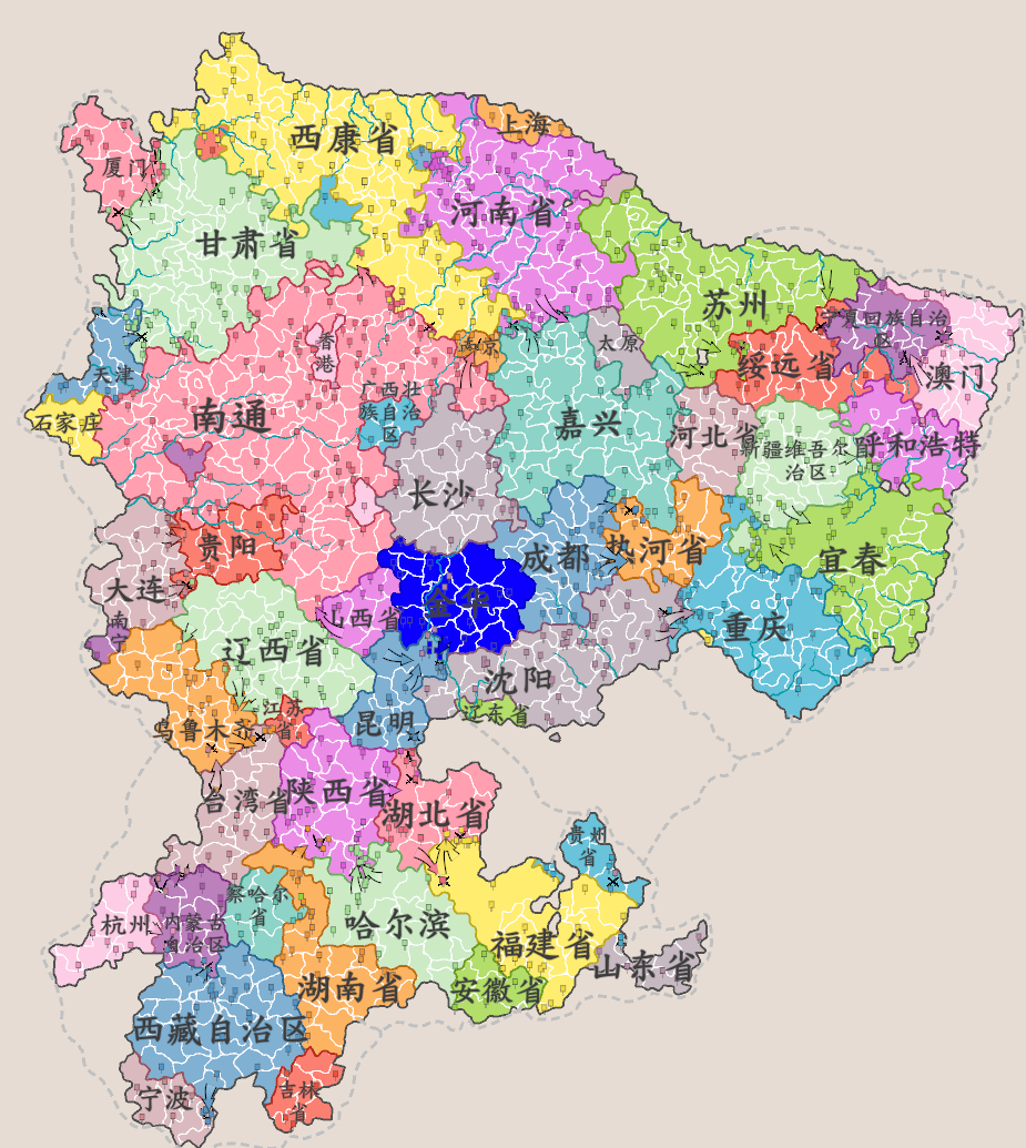图演之金华大战