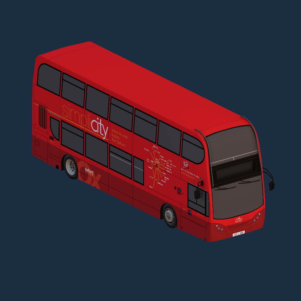 Oxford Bus Company City Scania Enviro 400