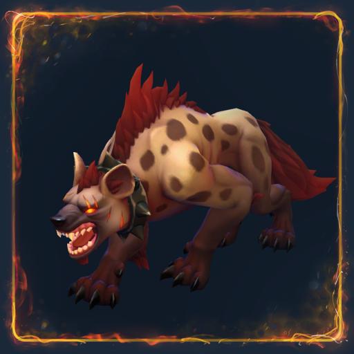 Scavenger hyena