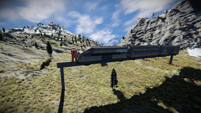 Large Monorail Train