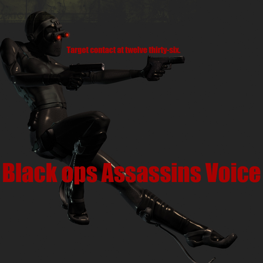 Black ops Assassins Voice