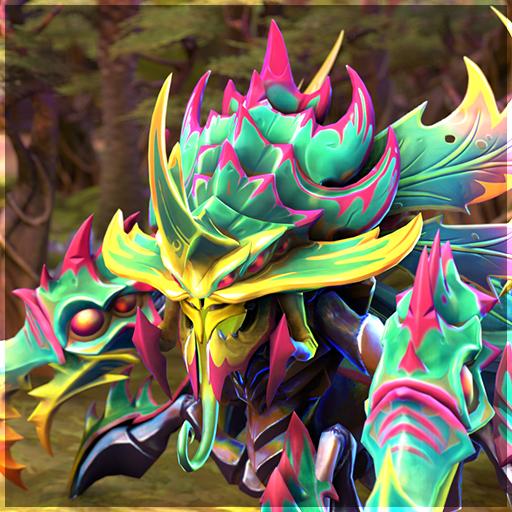 Сarnivorous camoflauge head