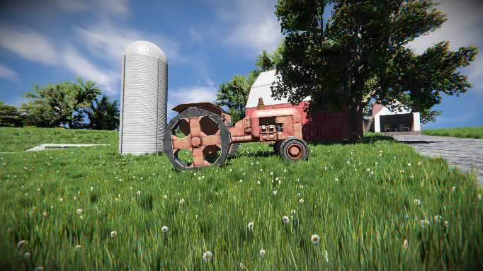 Old Farm Tractor